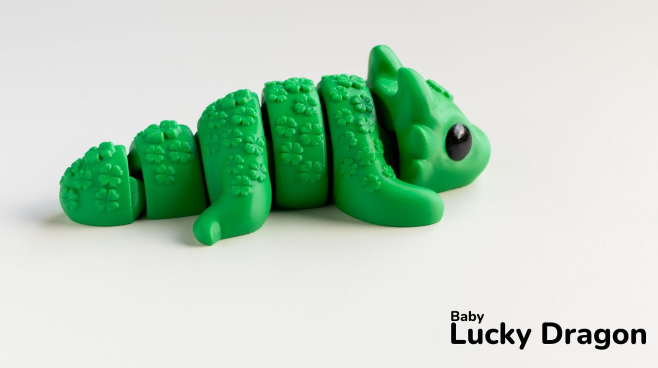 Articulated Baby Lucky Dragon