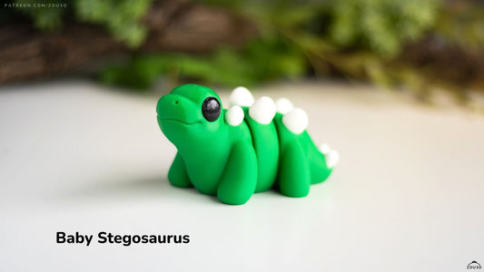 Articulated Baby Stegosaurus